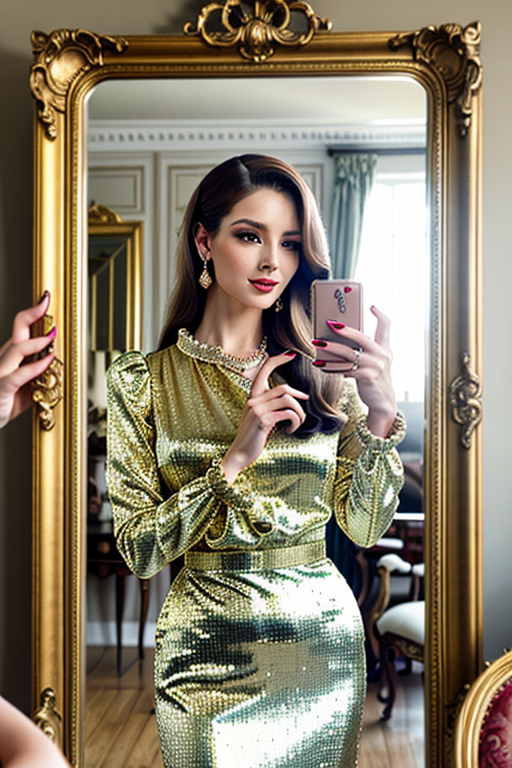 mirror selfie girl images